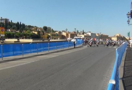 The Spazio MP2 barriers at the World Cycling Championships in Tuscany Transenne.net 4
