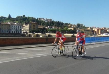 Die Spazio MP2 Barrieren bei den Radsport-Weltmeisterschaften in der Toskana Transenne.net 7