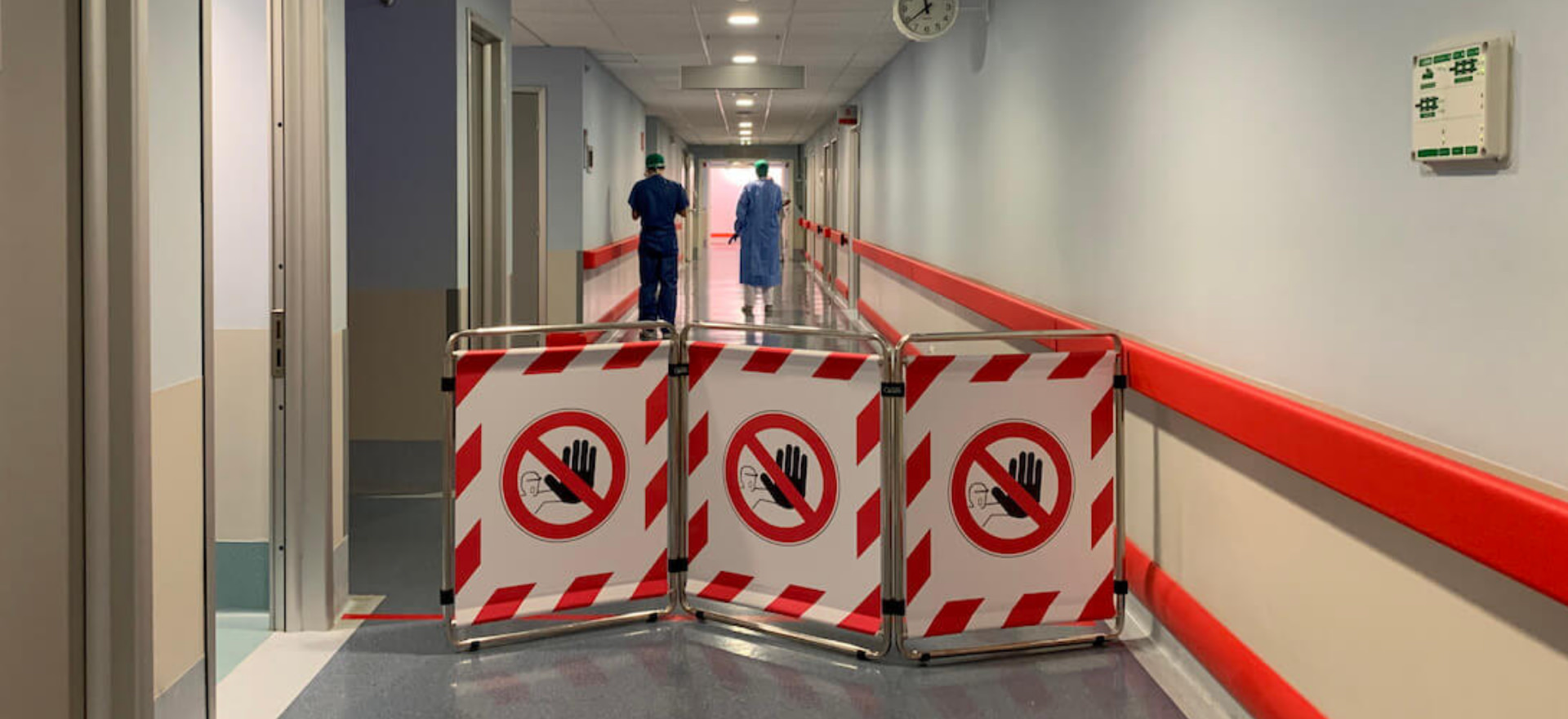 Barriere di sicurezza per settore sanitario